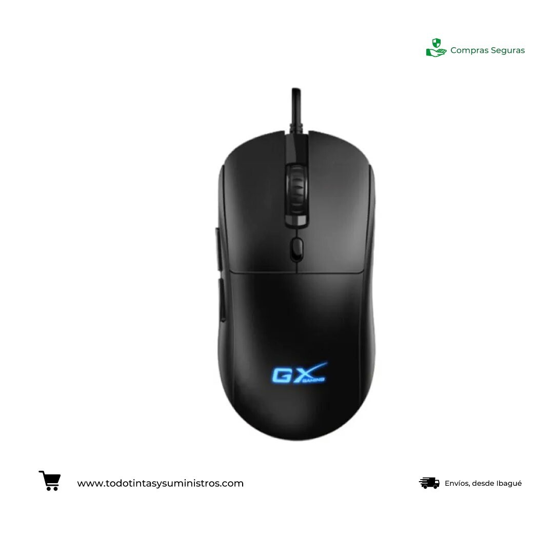Mouse Genius Rs2 scorpion M500 negro alambrico