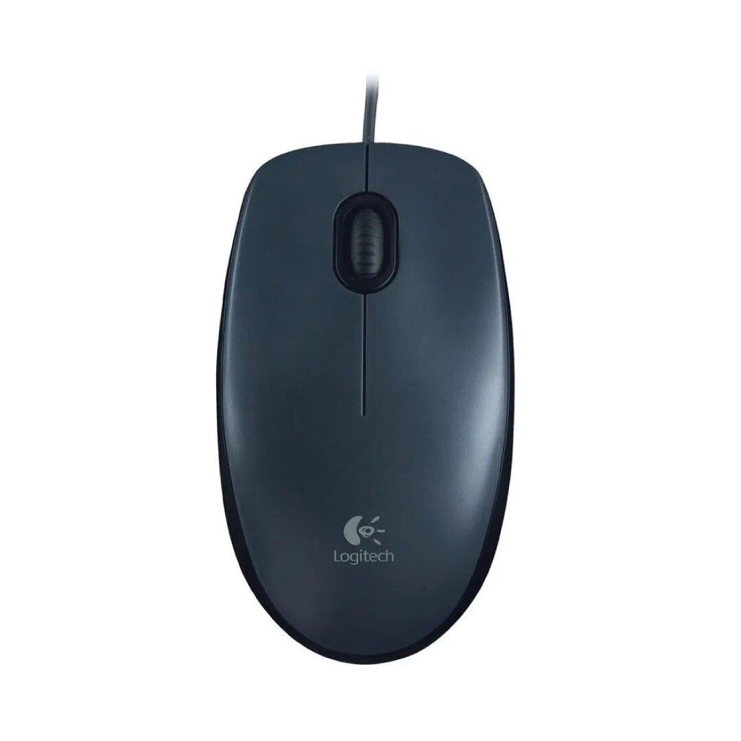 Mouse Logitech M90 Alambrico USB Negro