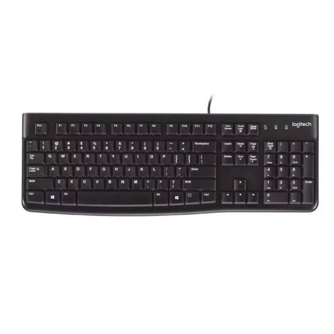 Teclado LOGITECH K120 Alambríco USB