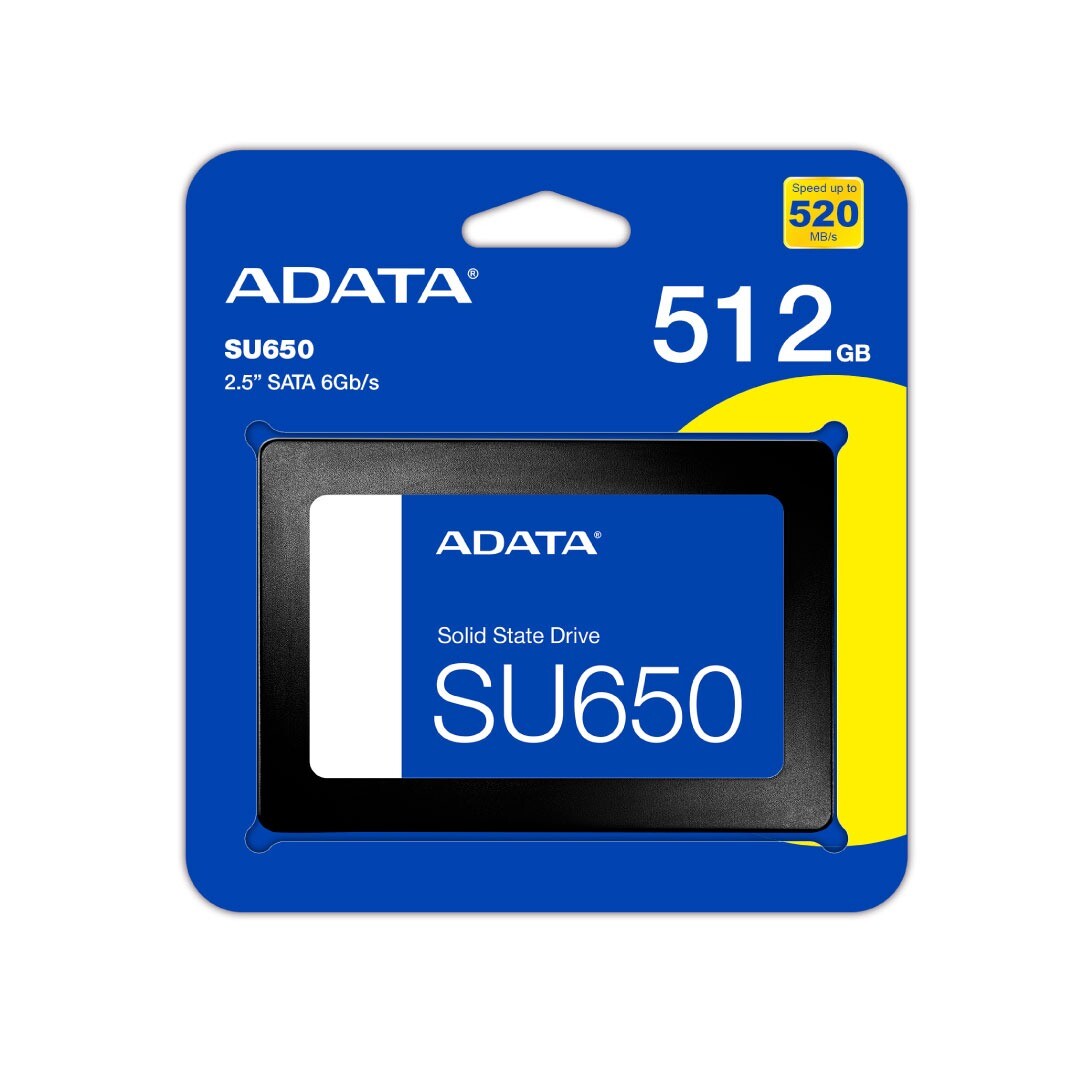 Unidad de estado sólido ADATA SU650 SSD 512GB Sata