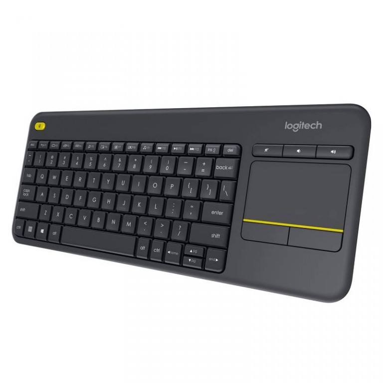 Teclado Logitech K400 inalámbrico Plus con Touchp
