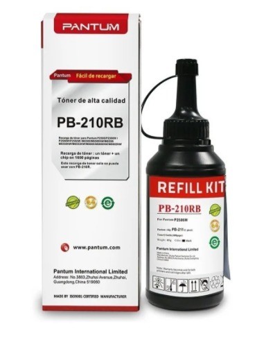Kit Tóner PB-210RB Recarga Pantum