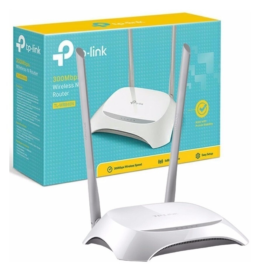 Router TP Link TL-WR840N (2 Antenas)