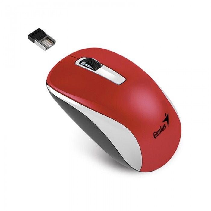 Mouse Genius NX-7010 Inalambrico Rojo