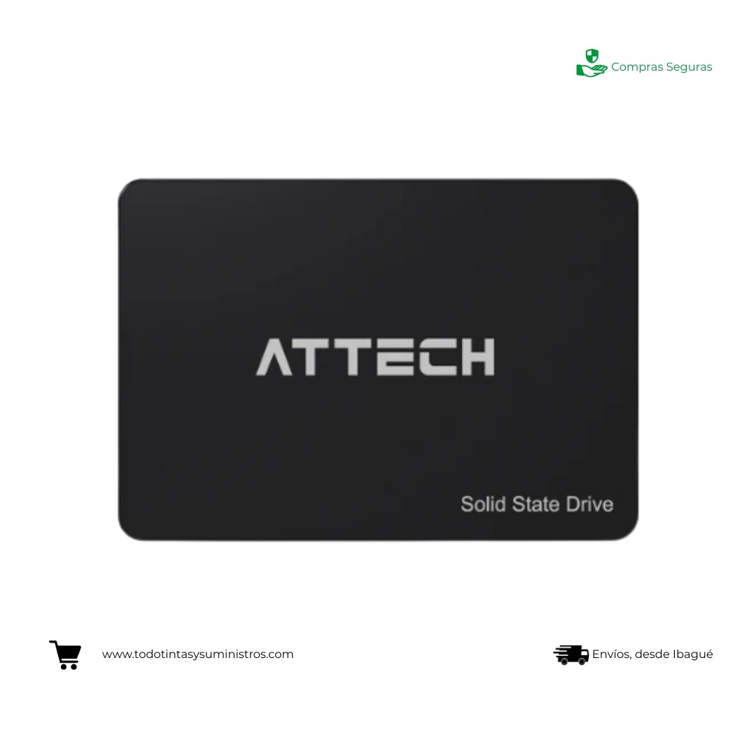 Disco de estado solido ATTECH 512GB 2.5