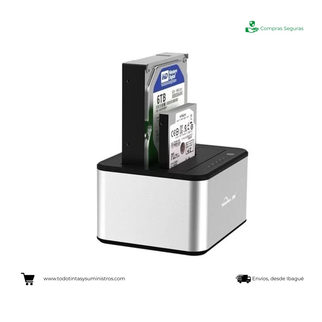 Clonador SSD 2.5-3.5 Blueendless HD07A Docking