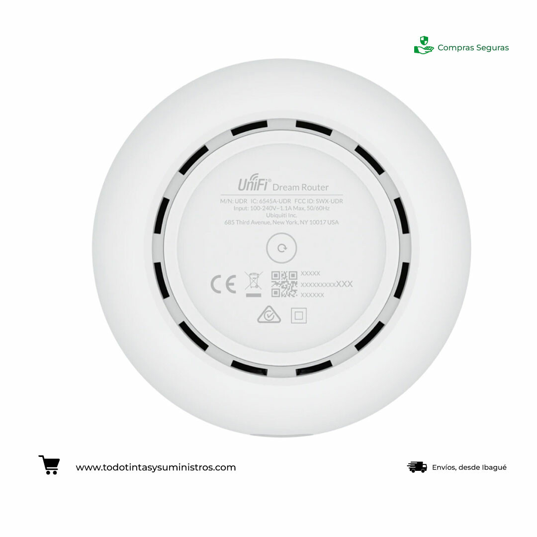Acces point ubiquiti inc 685 UAP-AC-LR WiFi5 Dual band con puerto gigabit ethernet 2
