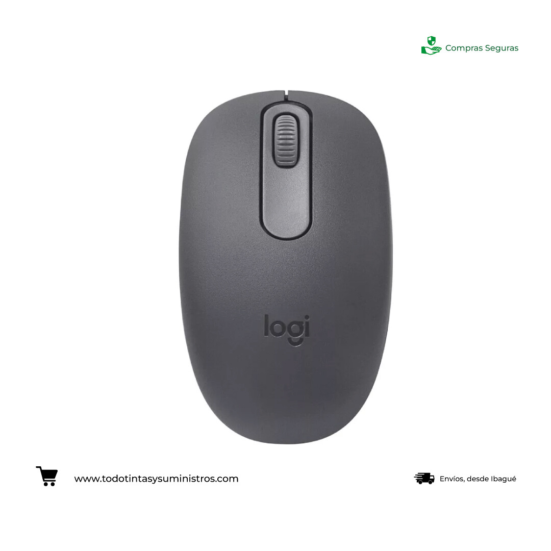 Mouse Logitech M196 Inalámbrico Bluetooth Negro