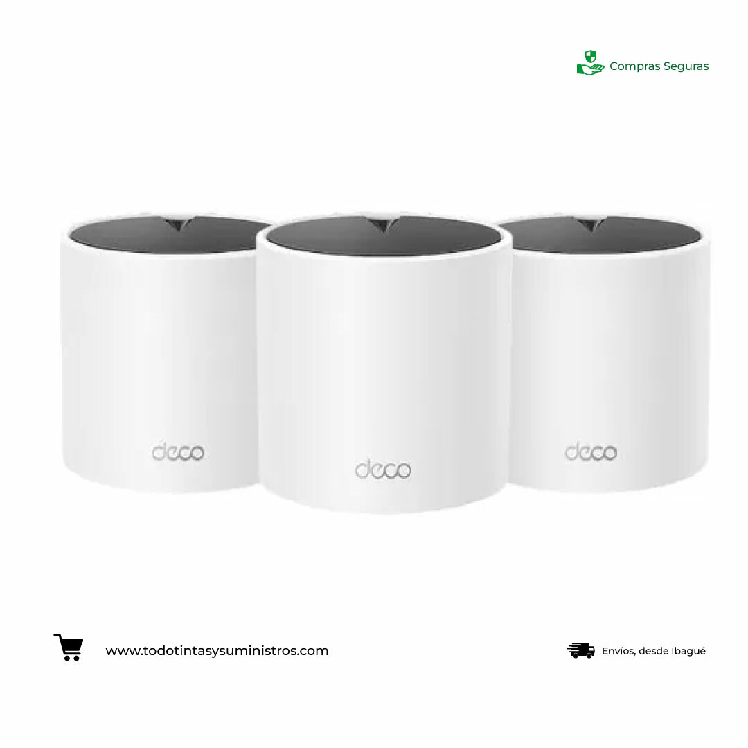 Deco Extensor de rango TP LINK AX1500 Wi-Fi 6 Mesh 3-pack