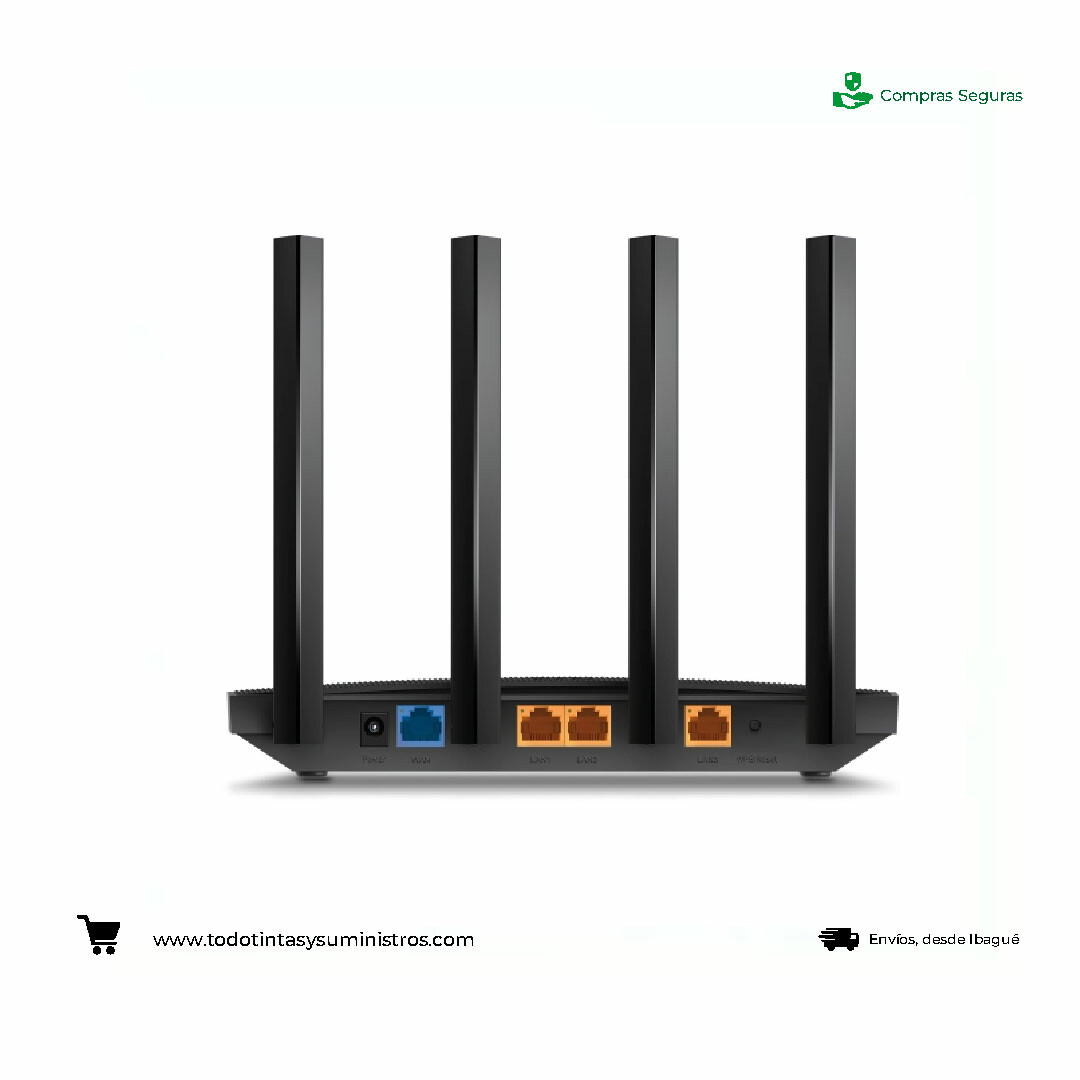Archer AX12 TP Link Router wifi 6 Doble Banda AX1500 4