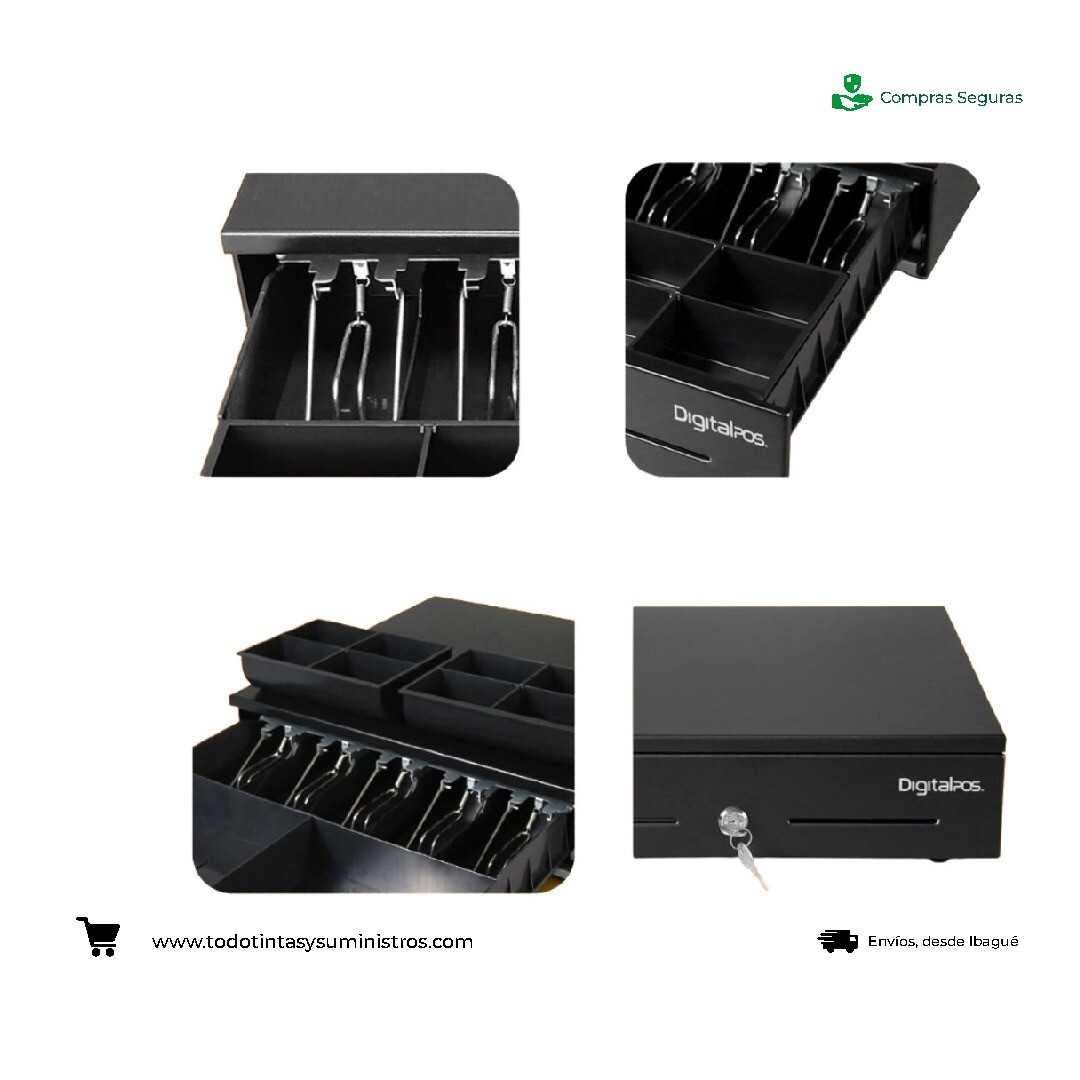 Cajón Monedero Digital POS DIG-KR410 2