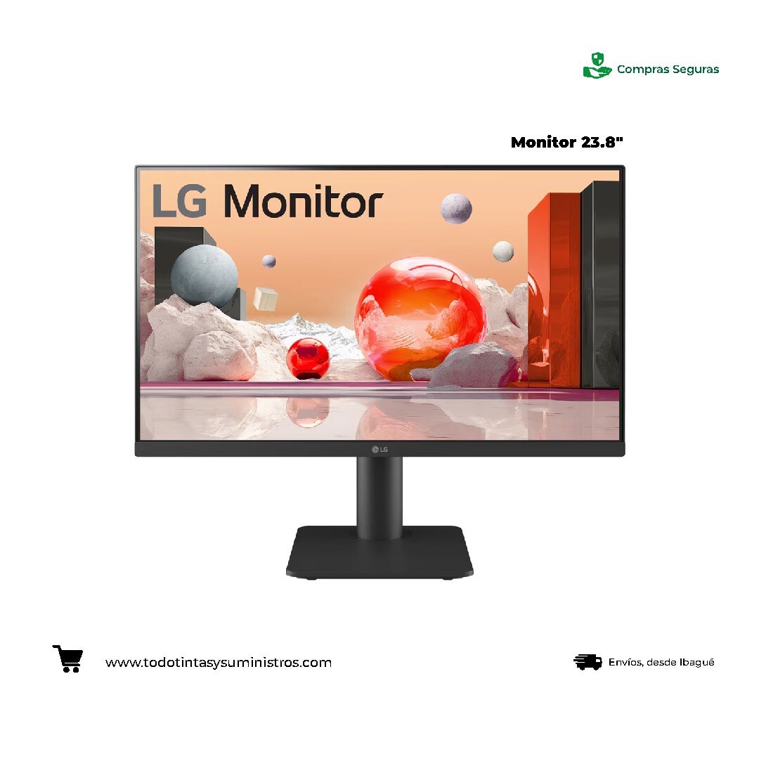 Monitor LG IPS 24MS550-B 23.8" Full HD frecuencia 100 Hz