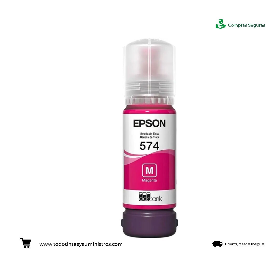 Botella de Tinta Magenta Epson T574
