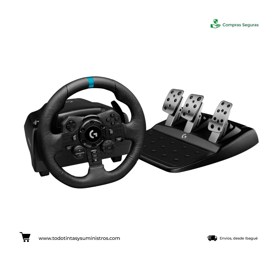 Timon Logitech G923 TRUEFORCE con pedales Para PlayStation y PC