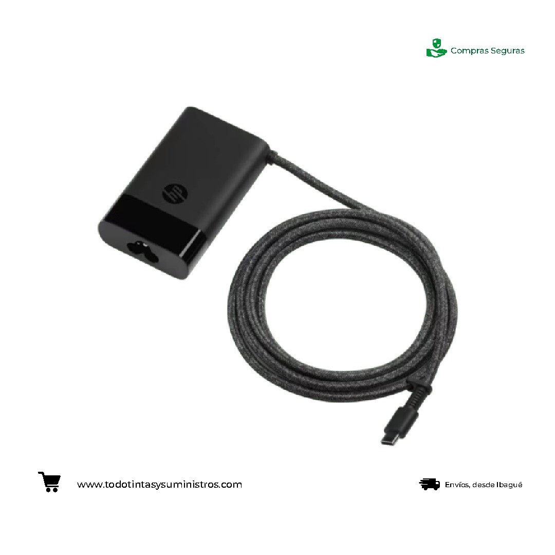 Cargador HP USB-C 65 W Orginal 2