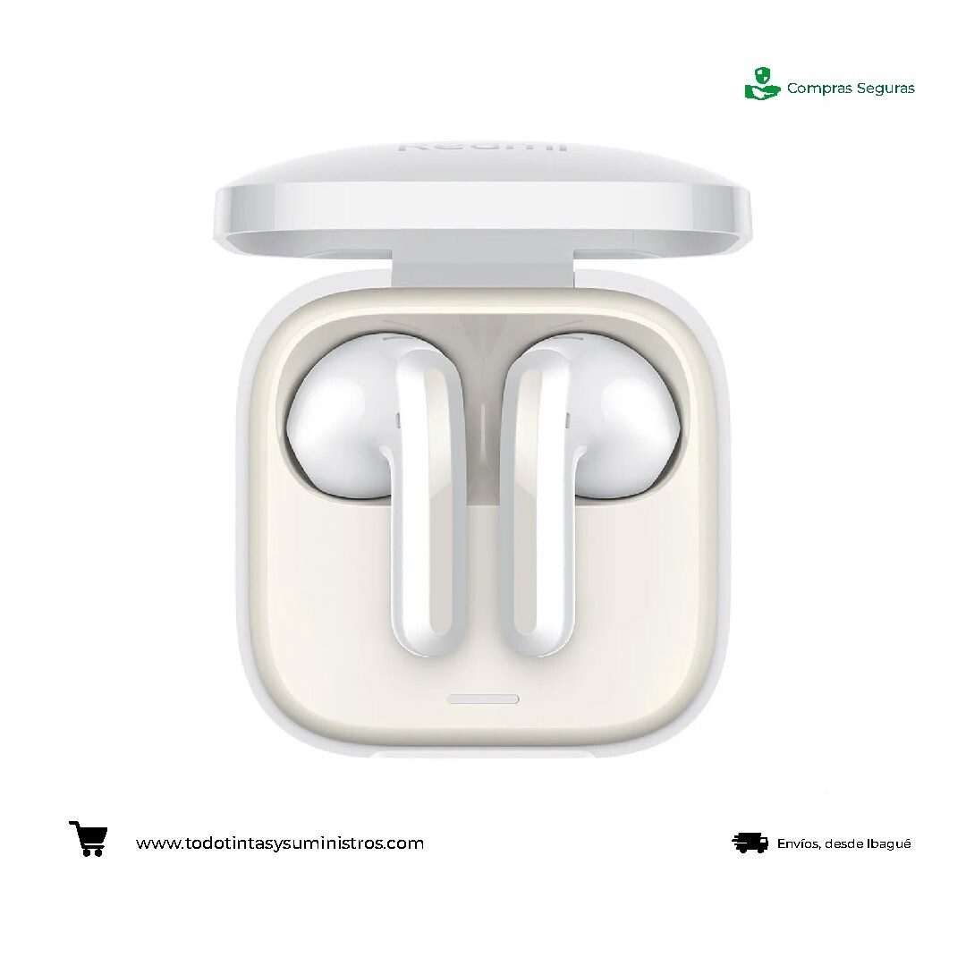 Audífono Xiaomi Redmi Buds 6 Active inalambricos Bluetooth blanco