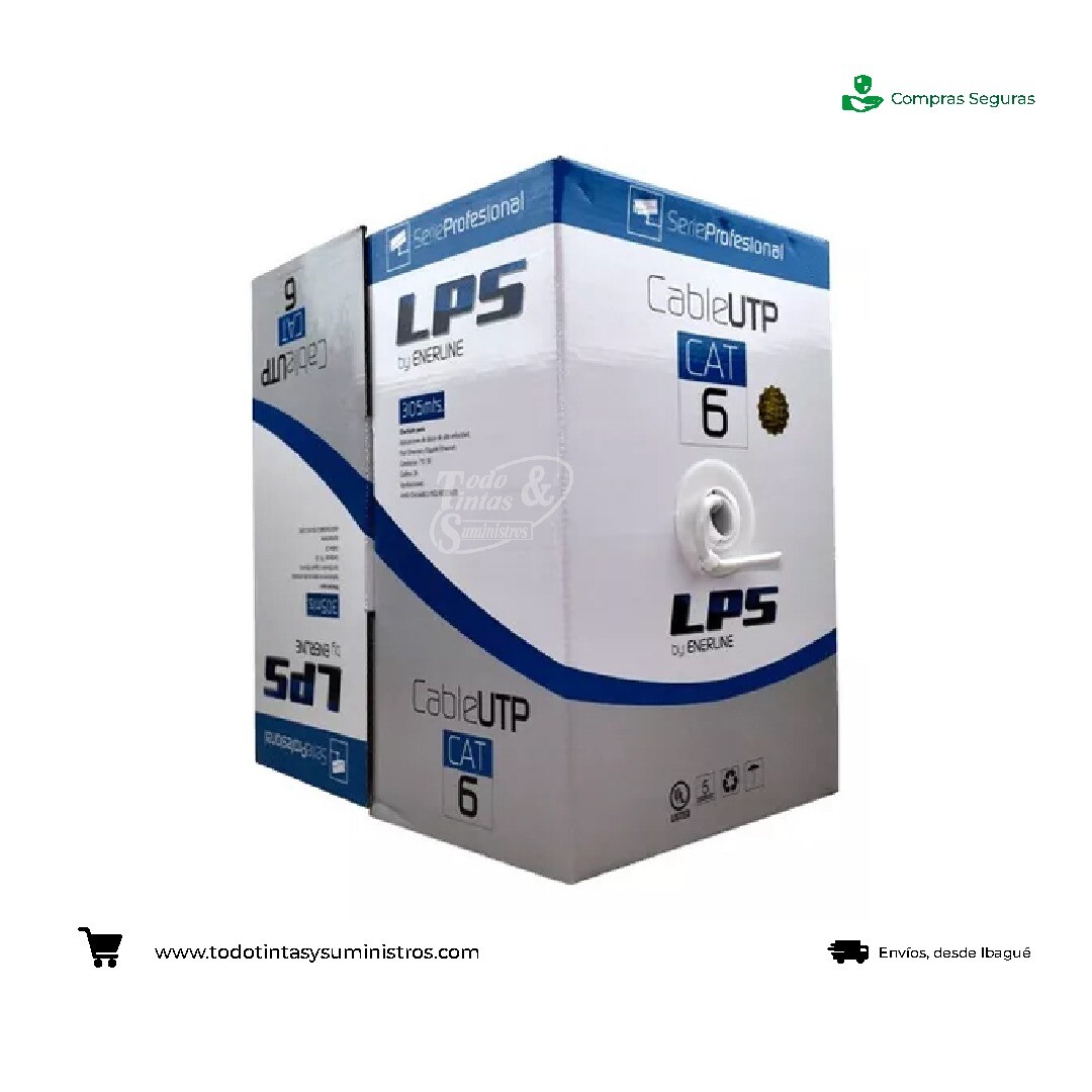 Cable de red UTP LPS interior categoria 6 305 metros
