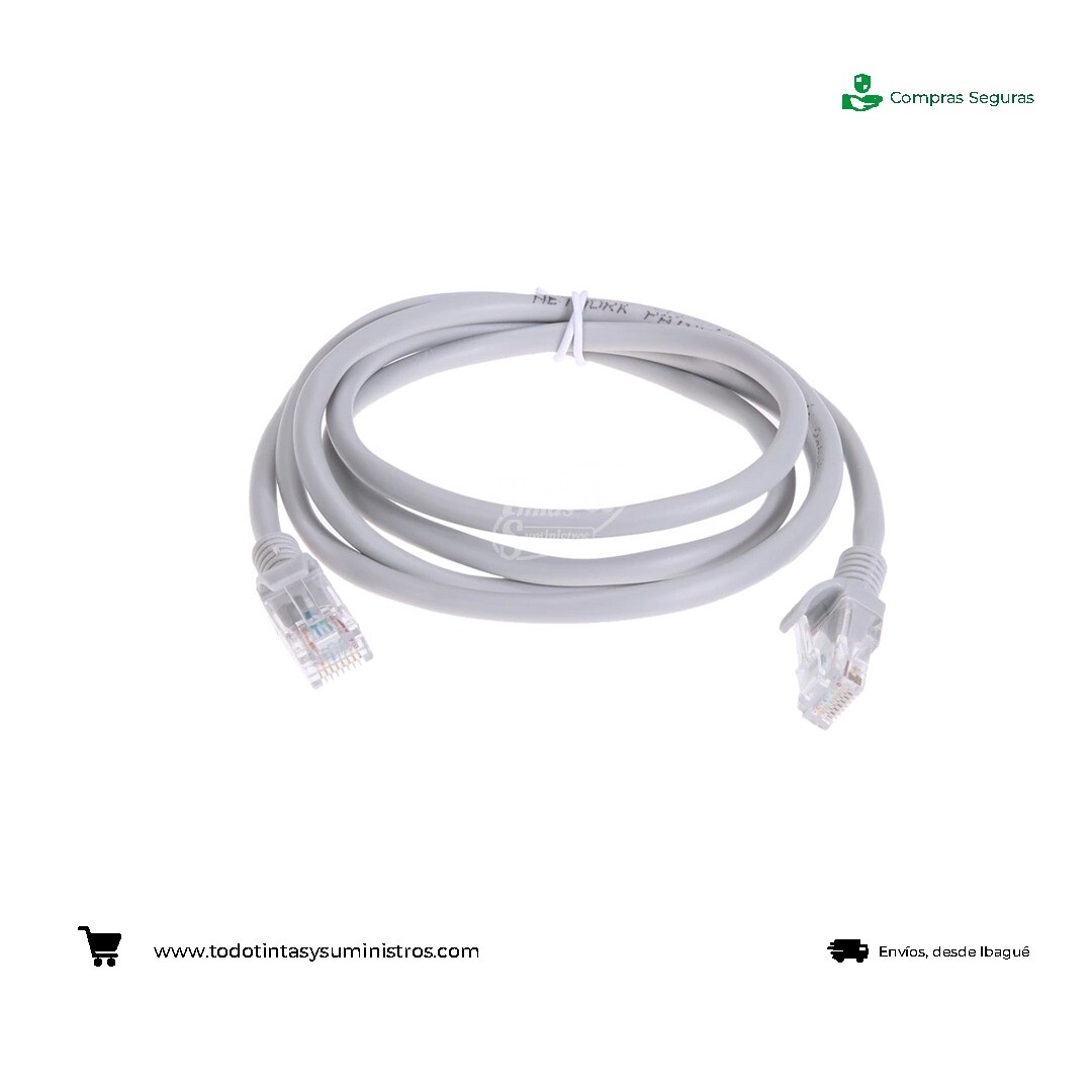 Cable de red UTP cat 6 lexa 3m