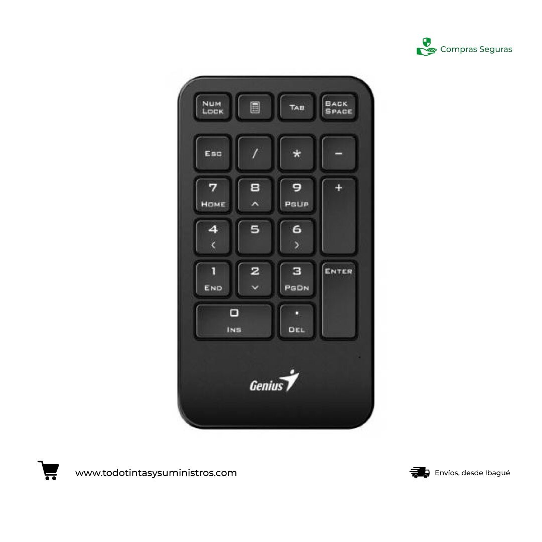Teclado numerico Genius Numpad 1000 USB Negro