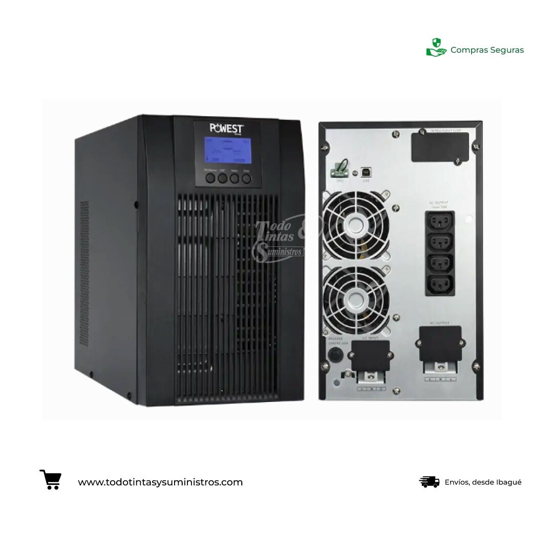Ups Monofásica On Line Powest Winner 3Kva