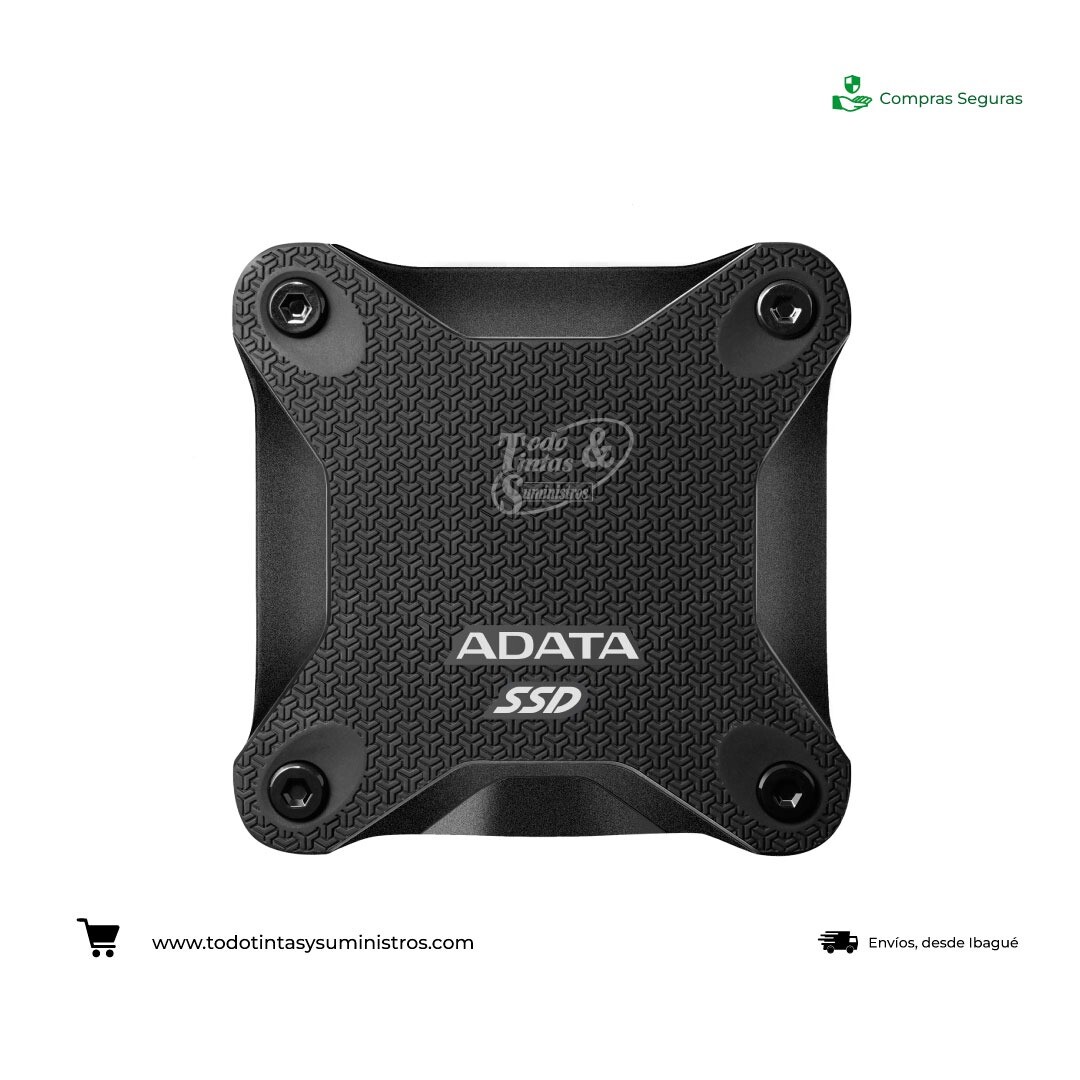 Unidad de estado sólido externo Adata SD620 512 Negro 2