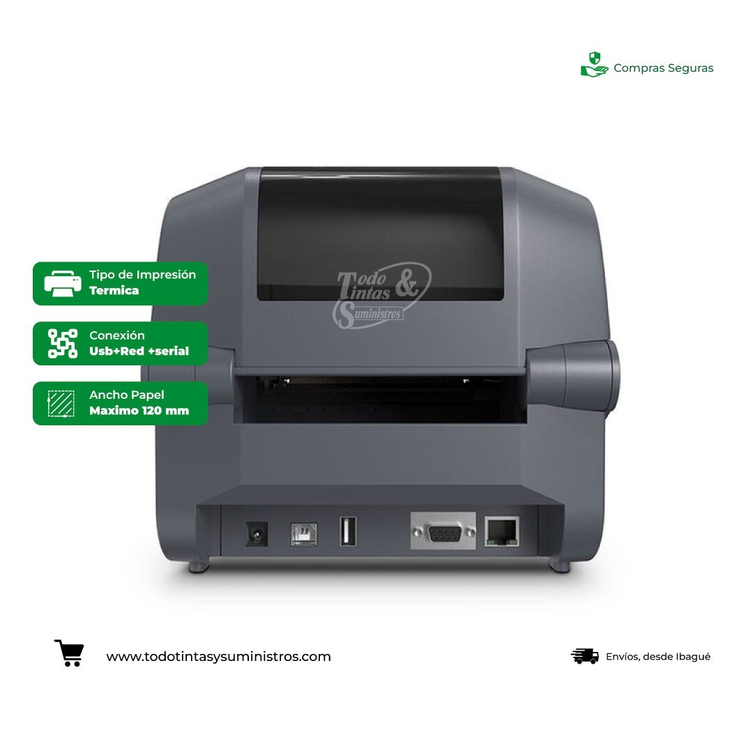 Impresora Codigos de Barra POS DIG 2406T PRO Etiqueta termica 3