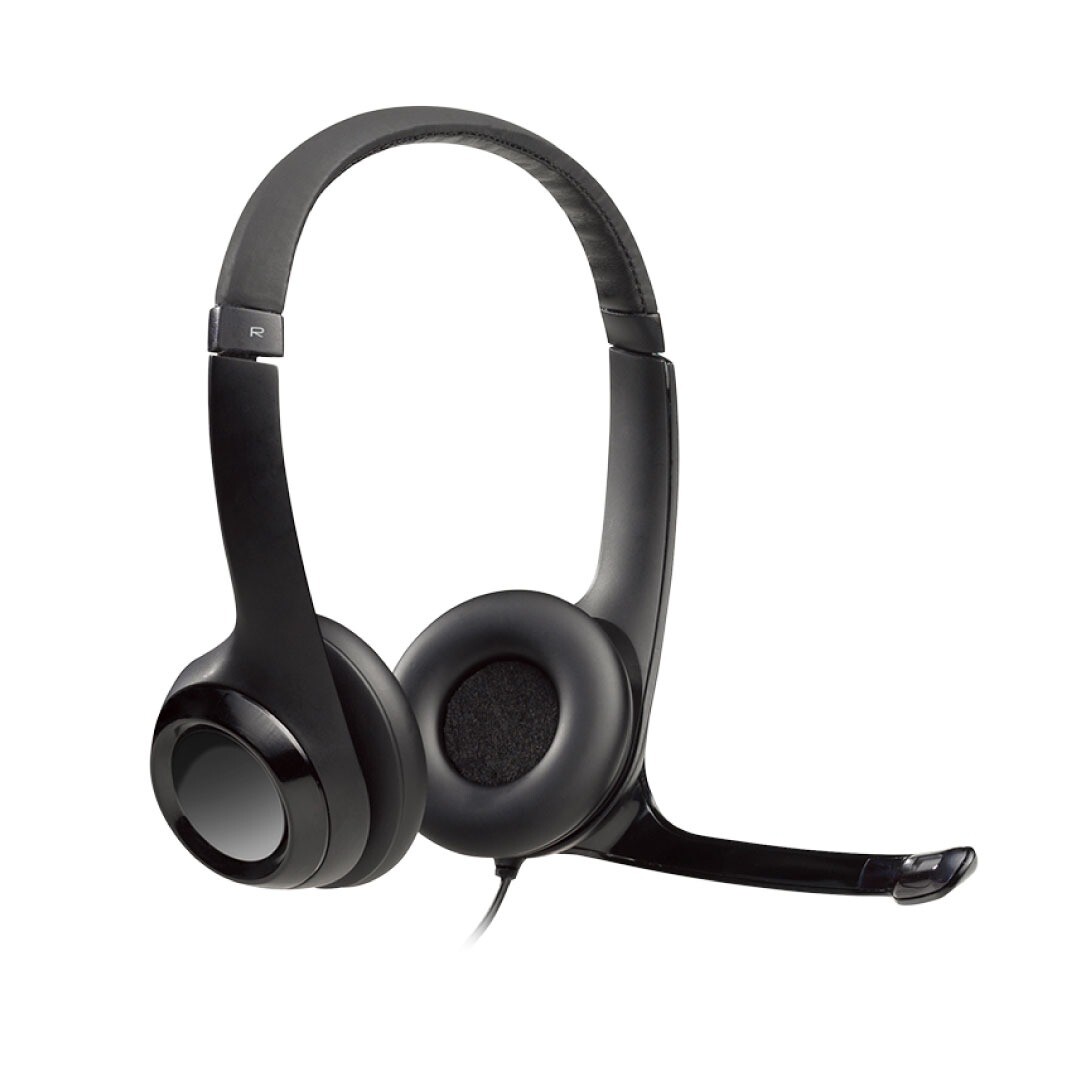 Diadema USB Logitech H390 con microfono Negra
