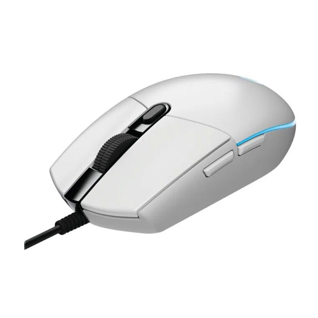 Mouse Logitech G203 RGB LIGHTSYNC Blanco Con 6 Botones Para Juegos 3