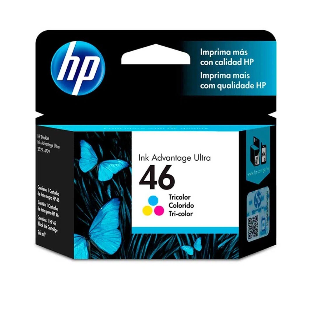 Cartucho de Tinta HP 46 Tricolor Original