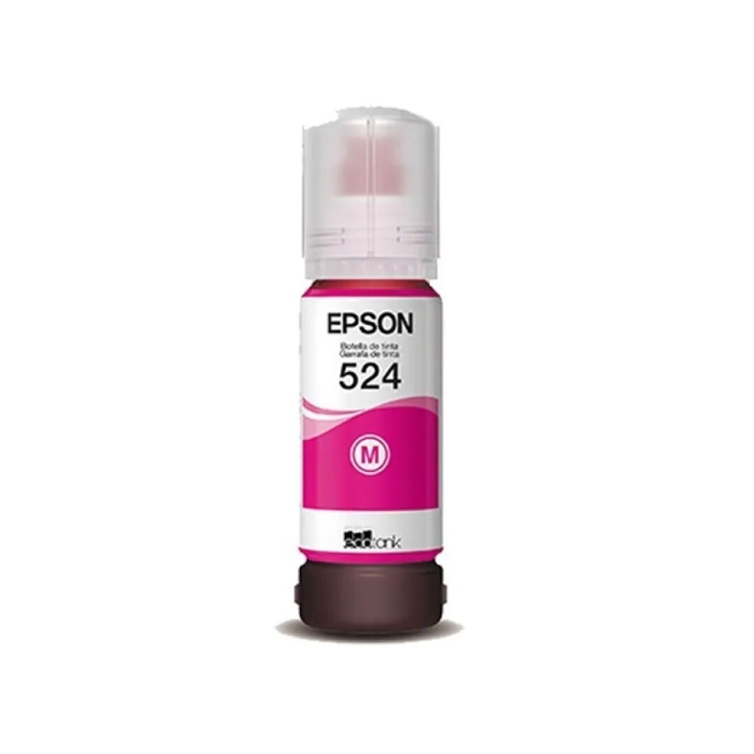 Botella de tinta Epson T524 Original Magenta