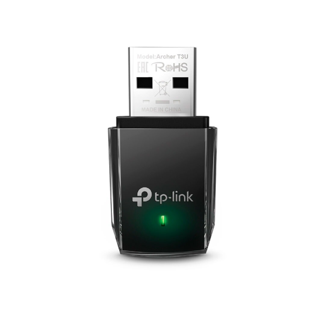 Adaptador inalámbrico de red TP LINK Archer T3U MU-MIMO AC1300 2