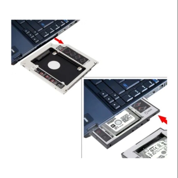 Caddy para discos duros 12.7 mm 2