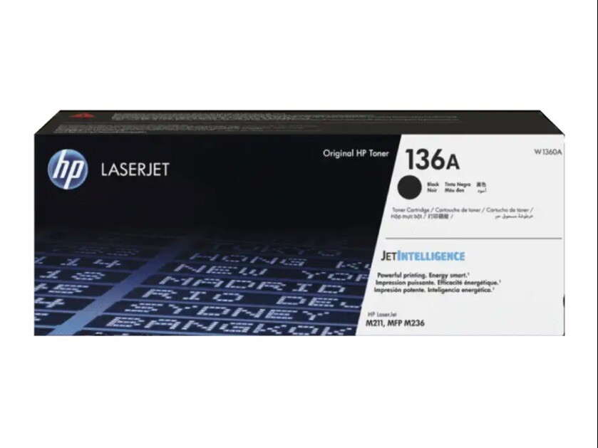 Toner HP original  136A