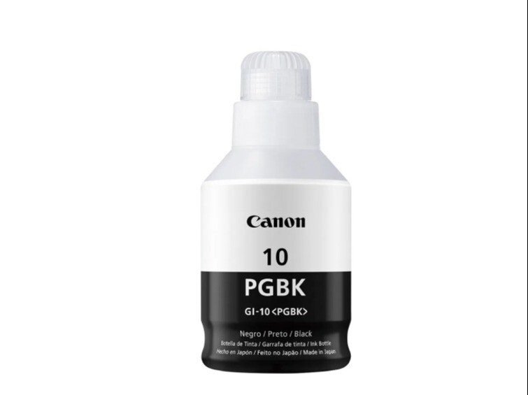 Botella de tinta CANON GI-10 Negra