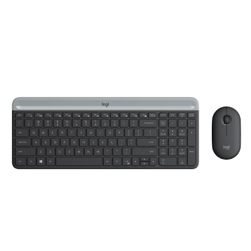 Combo LOGITECH MK470 Teclado y mouse inalámbricos Negro