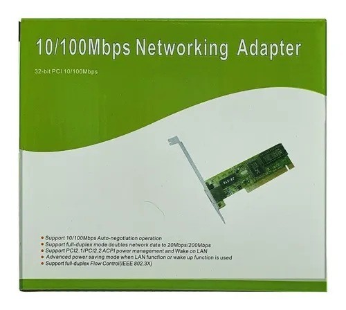 Tarjeta PCI a RED 10/100 Mbps