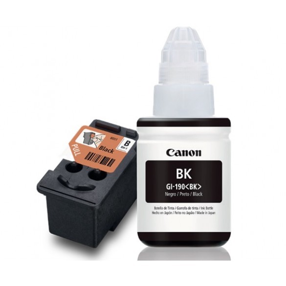Cabezal CANON Negro + Botella